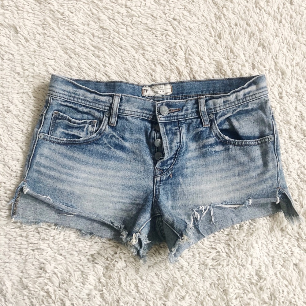 Free people shark bite shorts